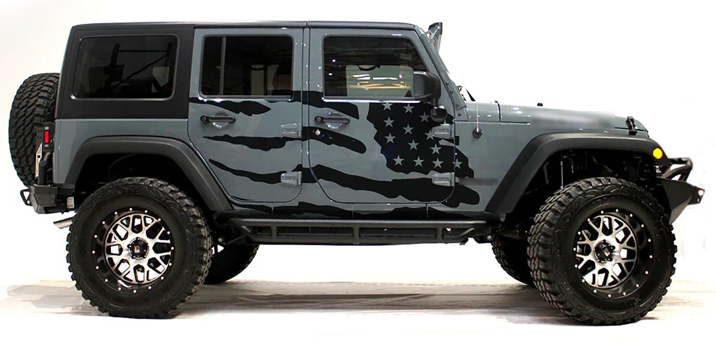    jeep_wrangler_2007-2022_custom_vinyl_wrap_patriot_usa_american_flag_kit