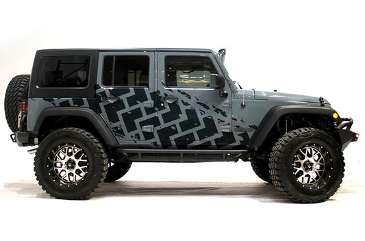    jeep_wrangler_custom_vinyl_wrap_tire_tracks_side_kit_black