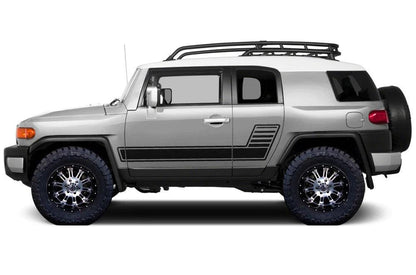 Toyota Fj Cruiser Side Stripes Decals (Pair) : Vinyl Graphics Kit Fits (2007-2014)